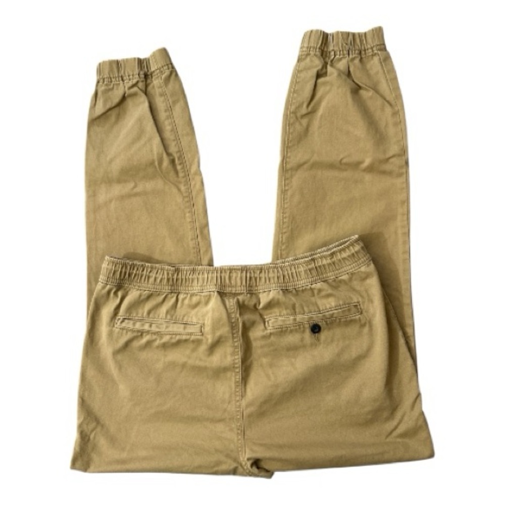Aeropostale Men’s Khaki Jogger Pants Drawstring Cotton Sweatpants Size M - Picture 4 of 6